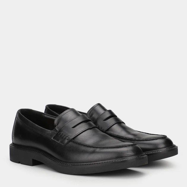 Buty loafersy męskie skórzane Ecco Metropole London 52565401001 47 Czarne (194891399029) - obraz 2