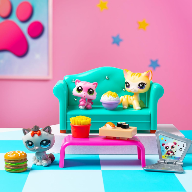 Zestaw do zabawy Hasbro Littlest Pet Shop Diner Dash Play Pack  (0885561006360) - obraz 5