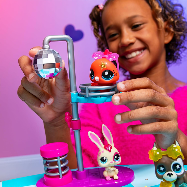 Zestaw do zabawy Hasbro Littlest Pet Shop Disco Nights Play Pack (0885561006377) - obraz 5