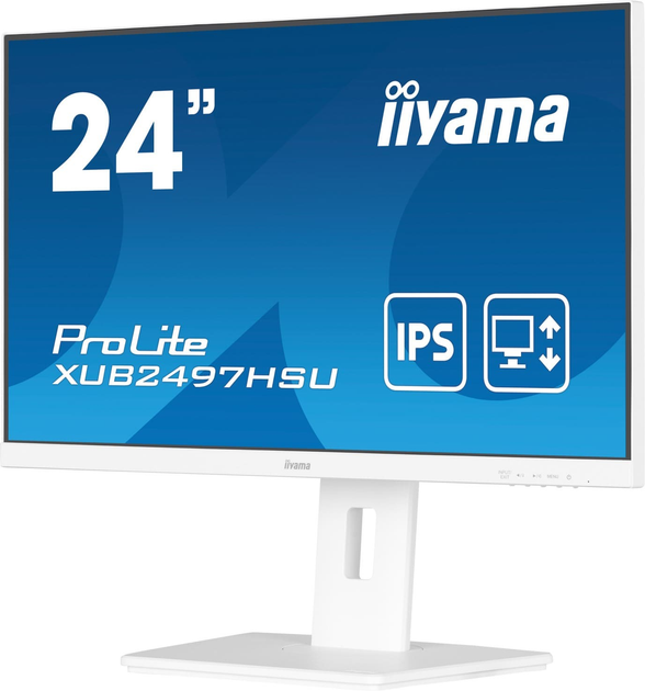 Monitor 23.8" iiyama ProLite XUB2497HSU-W2 - obraz 3