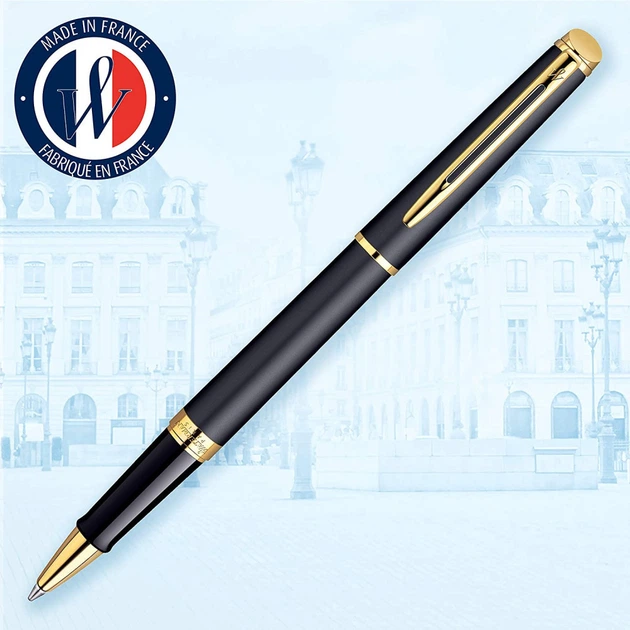 Ручка-ролер Waterman HEMISPHERE Mаtte Black GT RB 42 003 - зображення 4