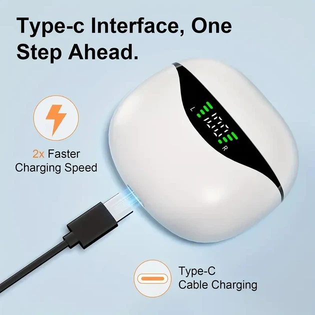 Беспроводные наушники LIFEBEE Сенсорные Bluetooth/ Белые - Фото 7 Беспроводные наушники LIFEBEE Сенсорные Bluetooth/ Белые - изображение 7