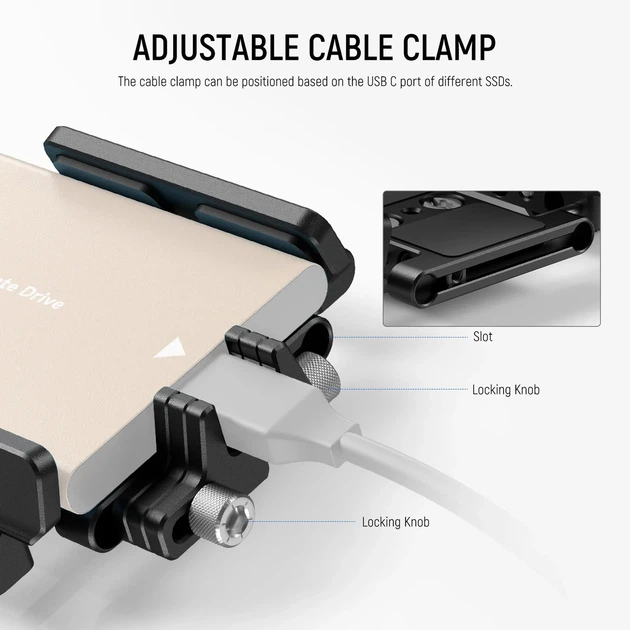 Универсальное крепление держатель жесткого диска SSD holder Neewer UA035 - Фото 4 Универсальное крепление держатель жесткого диска SSD holder Neewer UA035 - изображение 4