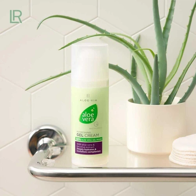 Освежающий крем-гель Алоэ Вера (Refreshing gel cream) - LR health & beauty, 50 мл - изображение 4