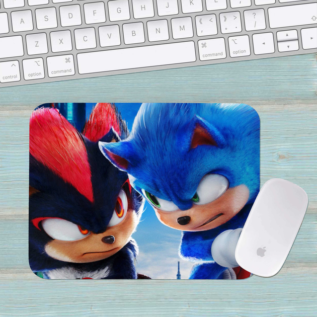 Коврик для мыши Соник Sonic маленький 002 (180х220х3мм) – фото, отзывы ...