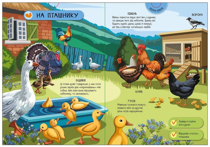 Енциклопедія-конструктор Видавництво РАНОК Свійські тварини (А892008У) - Фото 5 Енциклопедія-конструктор Видавництво РАНОК Свійські тварини (А892008У) - изображение 5