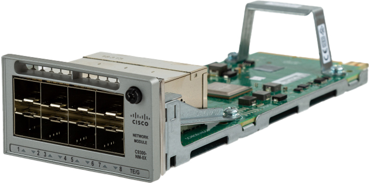 Moduł SFP Cisco Catalyst 9300 (C9300-NM-8X=) - obraz 2