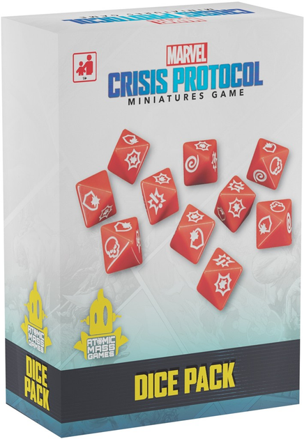 Zestaw kości Atomic Mass Games Marvel Crisis Protocol Dice Pack CP269 (841333131531) - obraz 1