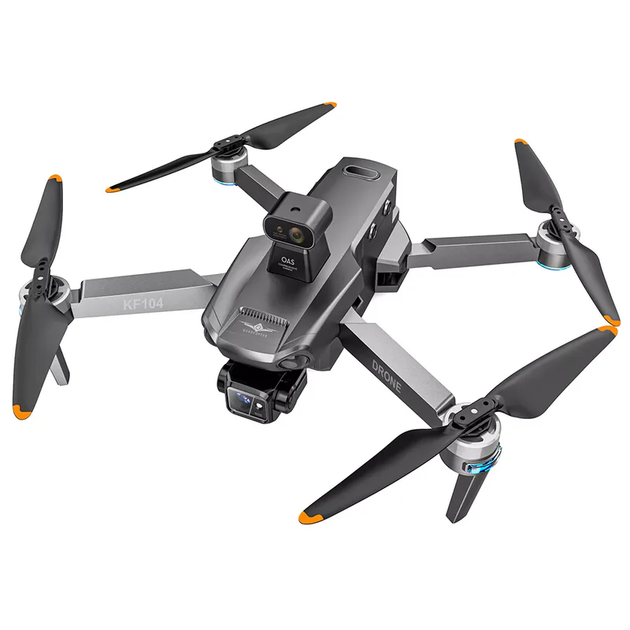 Квадрокоптер Kfplan KF104 Max - дрон с 4K и HD-камерами, ESC, 5G WI-FI, GPS, FPV, БК моторы, 6000м, до 30 мин. + SD карта - изображение 12