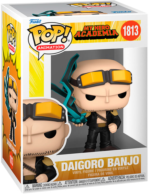 Фігурка Funko Pop! Animation My Hero Academia Сезон 5 Daigoro Banjo Blackwhip 82846 (889698828468) - зображення 1