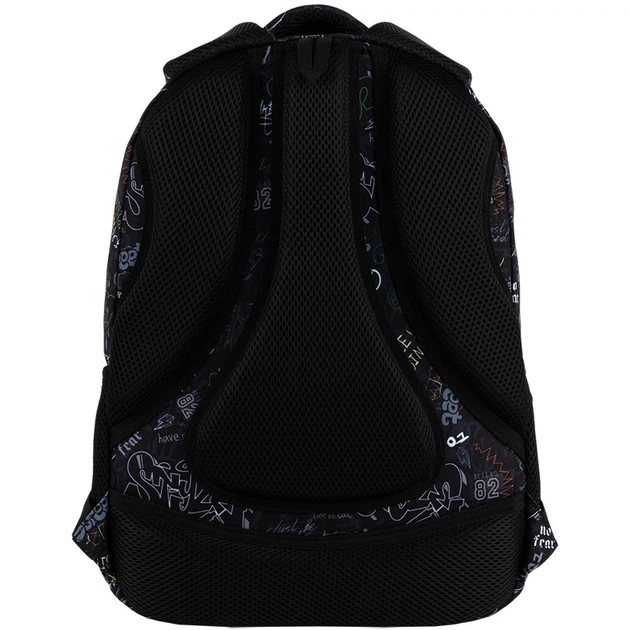 Рюкзак шкільний GoPack Teens GO25-162M-6 40.5x28.5x17.5 чорний - зображення 5