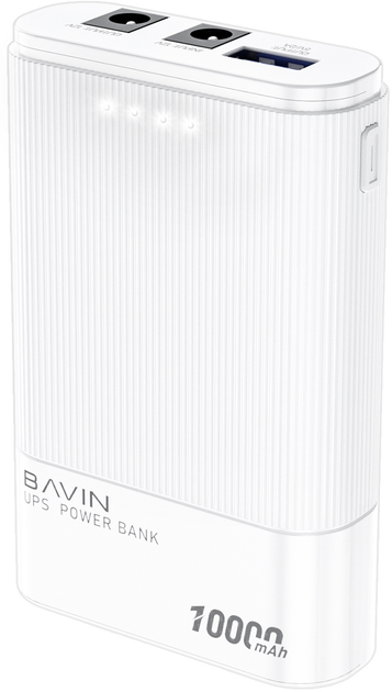 ИБП для маршрутизатора Bavin PC037 PRO 10000mAh-37WH 12V White (Y-PC037-PRO-WH) ($LZ938528) - Уценка - изображение 1