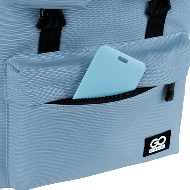 Рюкзак GoPack Education Teens 45x29x11.5 см 19 л Блакитний (GO25-178L-3) - зображення 12