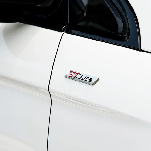 Эмблема ST line Ford (металл, хром, глянец) 8,3*1,6 см - изображение 2