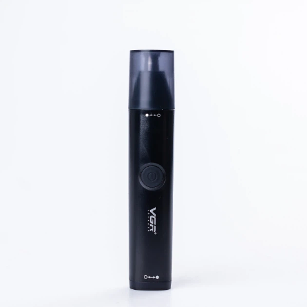 Аккумуляторный триммер для стрижки носа и ушей с USB VGR V-613 Pro Черный - Фото 3 Аккумуляторный триммер для стрижки носа и ушей с USB VGR V-613 Pro Черный - изображение 3