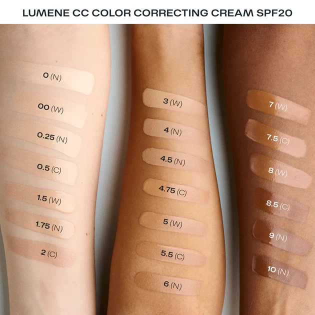Тональний крем LUMENE CC CREAM SPF 20 - 2 Medium, 30 мл – купити