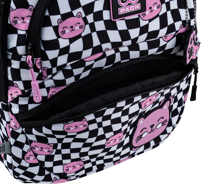 Рюкзак шкільний GoPack Education Pretty Kitties 39x29.5x12 см 17 л (GO25-175M-2) - зображення 9