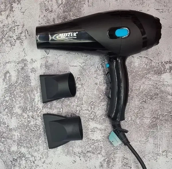 Профессиональный фен для сушки и укладки волос Mozer MZ-3100 Pro Черный - изображение 7