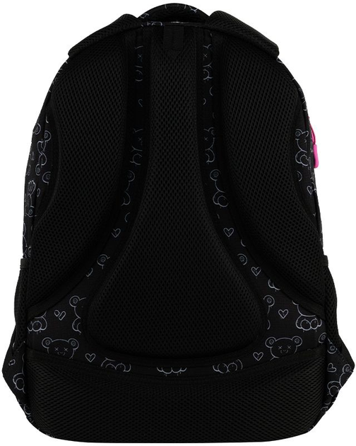 Рюкзак шкільний GoPack Teens 44x32x18 см 19 л Чорний (GO25-162L-2) - зображення 7