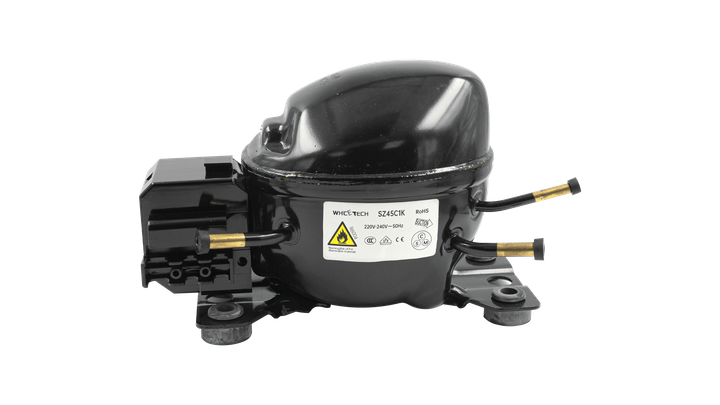 Компрессор для холодильника WhiceTech SZ45C1K, 70 Вт (R-600a) - Фото 1 Компрессор для холодильника WhiceTech SZ45C1K, 70 Вт (R-600a) - изображение 1