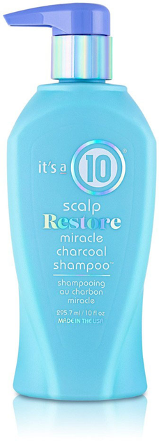 Szampon do włosów It's a 10 Scalp Restore Miracle Charcoal 295 ml (850011058299) - obraz 2