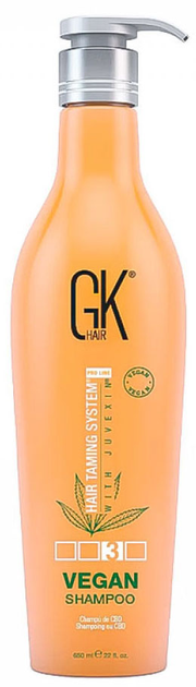 Szampon do włosów Gkhair Global Keratin CBD 650 ml (850704002523) - obraz 1