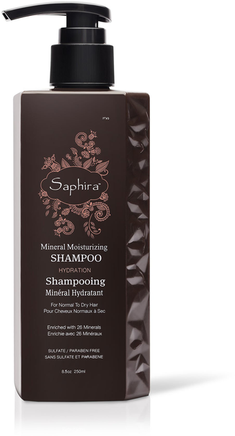 Шампунь для волосся Saphira Mineral Hidration 250 мл (851234005947) - зображення 4