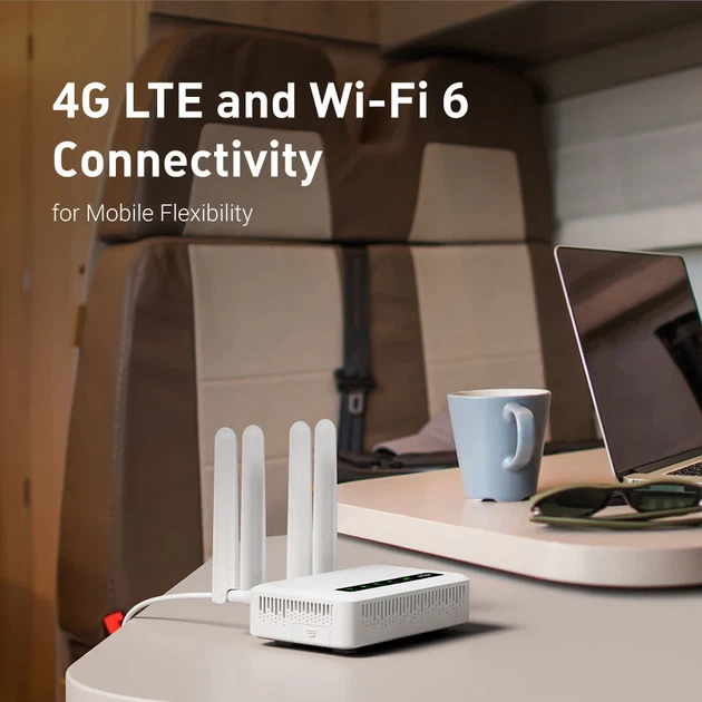 Wi-Fi роутер GL.iNet Spitz Plus (GL-X2000) - Фото 6 Wi-Fi роутер GL.iNet Spitz Plus (GL-X2000) - зображення 6
