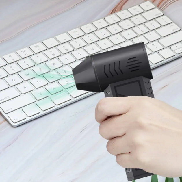 Турбовентилятор 5000мАч, від USB, ZY7400-CE/PRO / Акумуляторна повітродувка / Портативний турбофен (L) - Фото 5 Турбовентилятор 5000мАч, від USB, ZY7400-CE/PRO / Акумуляторна повітродувка / Портативний турбофен (L) - изображение 5