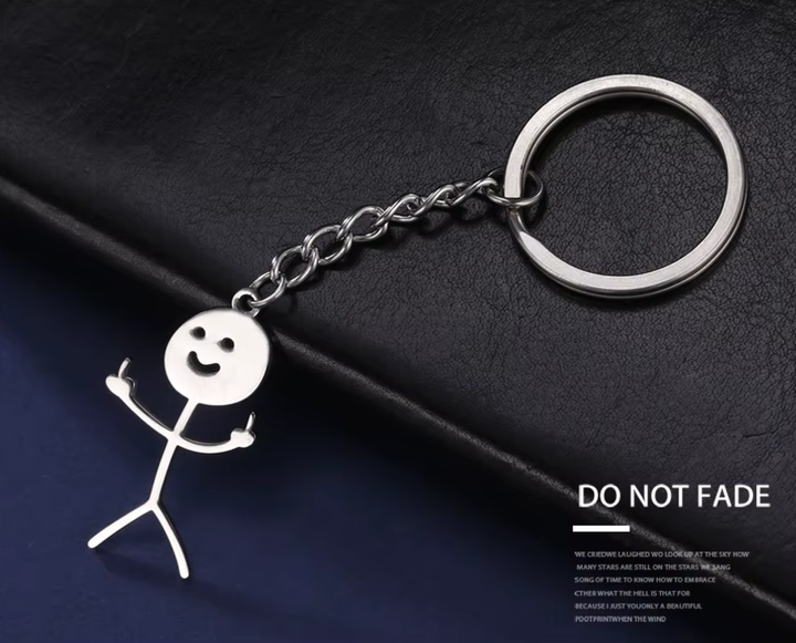 Брелок Teamer Funny Stickman на ключі, рюкзак, Velice - Фото 3 Брелок Teamer Funny Stickman на ключі, рюкзак, Velice - зображення 3