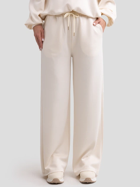 Spodnie dresowe damskie Big Star Lunarap 103 L Białe (5900714842130) - obraz 1