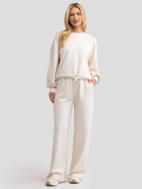 Spodnie dresowe damskie Big Star Lunarap 103 XS Białe (5900714842161) - obraz 3