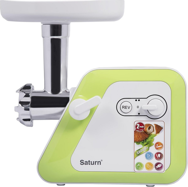 Maszynka do mielenia mięsa Saturn ST-FP0095 Zielona (8595150320273) - obraz 4
