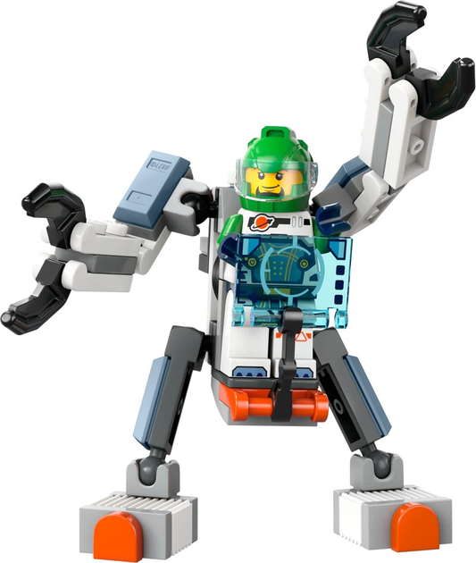 Zestaw klocków LEGO City Space Science Mech 49 elementów (30694) - obraz 2