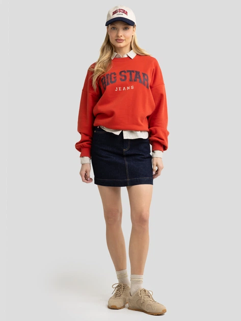 Спідниця джинсова міні пряма жіноча Big Star Margaret 657 W25 Темно-синя (5900714828943) - зображення 3