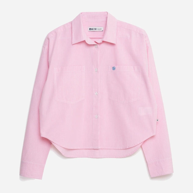 Koszula młodzieżowa dla dziewczynki Big Star Mialia 601 146 cm Różowa (5900714836900) - obraz 6