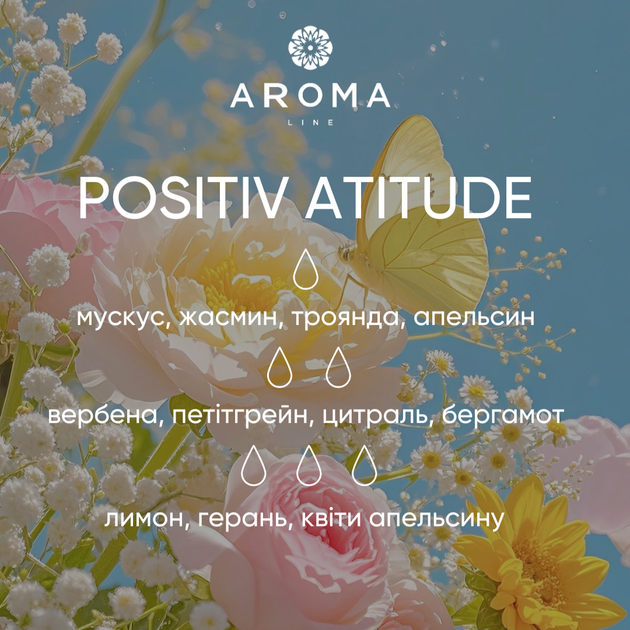 Віддушка POSITIV ATTITUDE 10 гр - для свічок, аромадифузорів, рум-спреїв - зображення 2