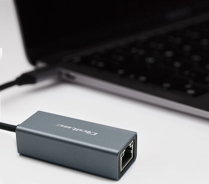 Мережевий адаптер Qoltec USB-С 3.1 - RJ-45 Grey (5901878503523) - зображення 5