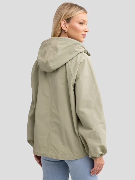 Kurtka wiatrówka damska z kapturem Big Star Norrika 300 2XL Zielona (5900714837440) - obraz 2