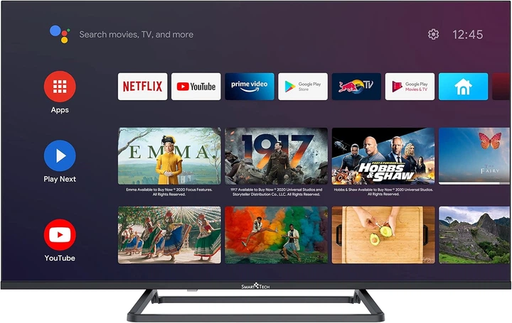 Телевизор 40" Smart Tech 40FA10V3 / Full HD / 60 Гц / Smart TV / Wi-Fi / Bluetooth / T2 Б/В - Фото 1 Телевизор 40" Smart Tech 40FA10V3 / Full HD / 60 Гц / Smart TV / Wi-Fi / Bluetooth / T2 Б/В - изображение 1