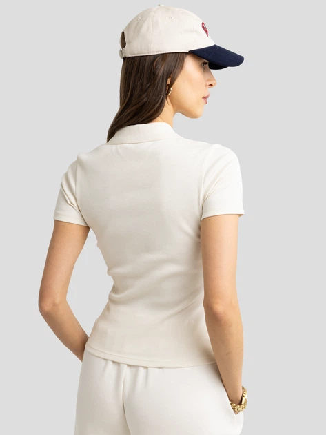 Koszulka polo damska Big Star Rafaela 103 M Biała (5900714838317) - obraz 2