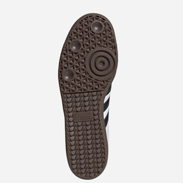 Жіночі кеди низькі adidas Samba B75806 38 (5UK) Білі/Чорні/Сірі (4059809047125) - зображення 8