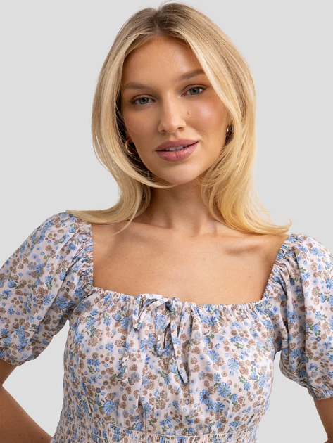 Sukienka damska midi letnia Big Star Sotiki 000 S Wielobarwna (5900714839550) - obraz 6