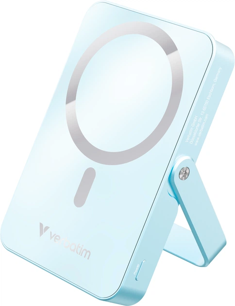 УМБ Verbatim Charge 'n' Go Power Bank 10000 mAh Blue (0023942322665) - зображення 2