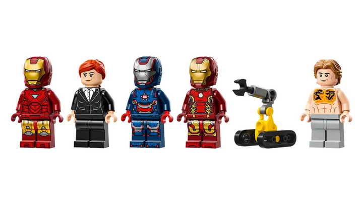 Конструктор LEGO Super Heroes Marvel Iron Man's Laboratory: Hall of Armor 384 елементів (76315) - зображення 4