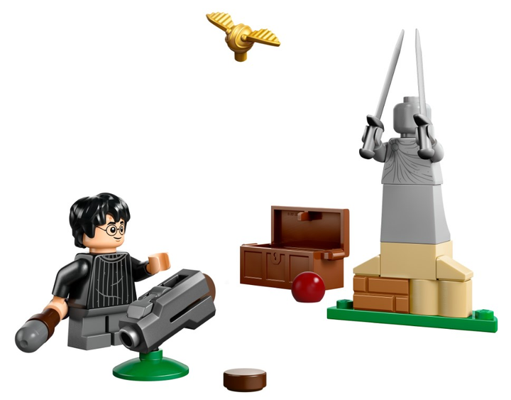 Zestaw klocków LEGO Harry Potter Lekcja Quidditcha 27 elementów (30706) - obraz 2