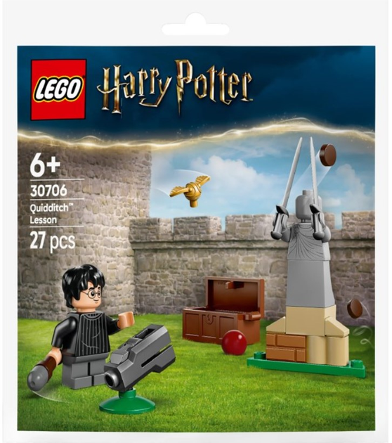 Zestaw klocków LEGO Harry Potter Lekcja Quidditcha 27 elementów (30706) - obraz 1