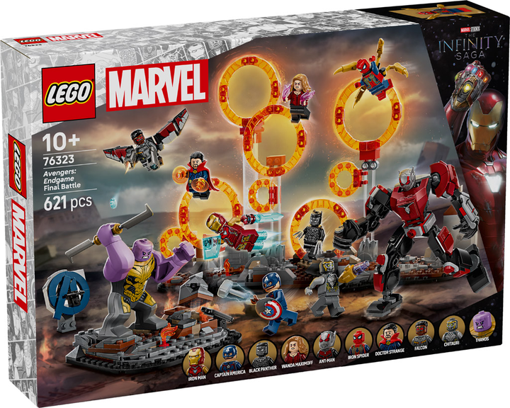 Zestaw klocków LEGO Super Heroes Marvel Avengers: Endgame Final Battle 621 element (76323) - obraz 1