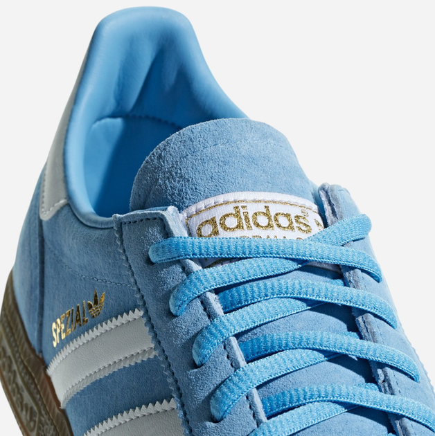 Sneakersy męskie do kostki adidas Handball Spezial BD7632 39.5 (6UK) Jasnoniebieskie - obraz 6