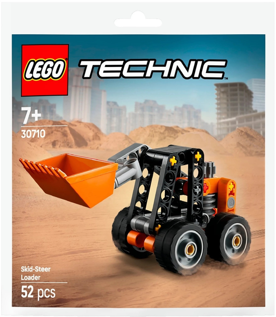 Zestaw klocków LEGO Technic Miniładowarka 52 elementy (30710) - obraz 1